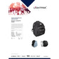 Zaino ventiquattrore portacomputer Lightpak ADVANTAGE in nylon 49x35x23 cm fino a 17" nero - 46090