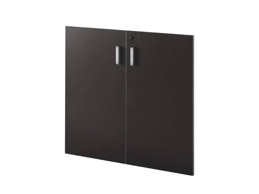 Coppia ante sezione bassa Frensy Spirit 90x90 cm wengé per mobile H.210 cm USPWM210B