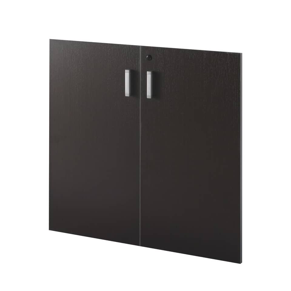 Coppia ante sezione bassa Frensy Spirit 90x90 cm wengé per mobile H.210 cm USPWM210B