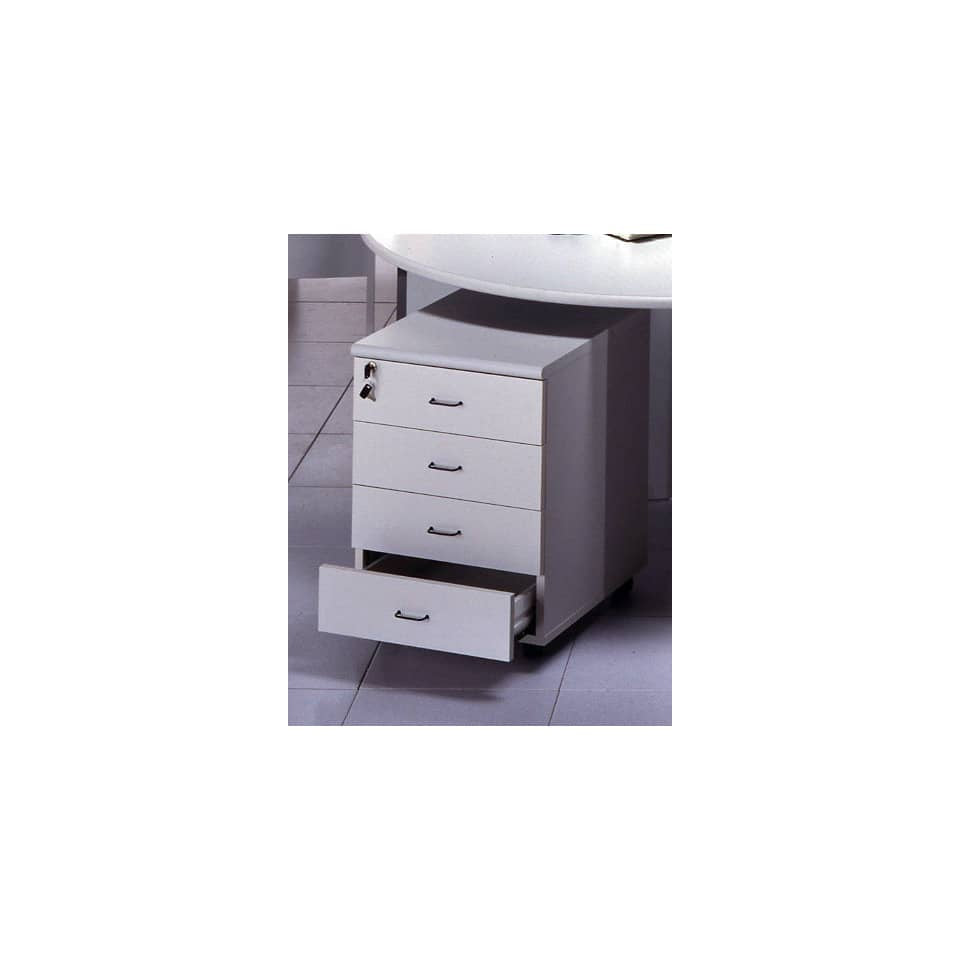 Cassettiera 4 cassetti Frensy BYTE 44x52x63 cm grigio UBGC4C