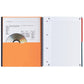 Quaderno spiralato OXFORD International Activebook Maxi A4+ grigio/arancio quadretti 5 mm - 100104329