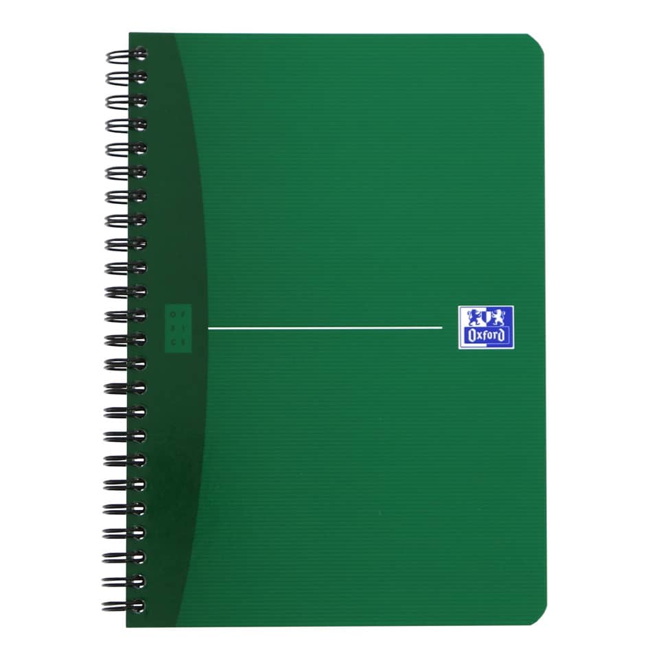 Quaderno spiralato OXFORD Office Essentials A5 assortiti quadretti 5 mm 100102938