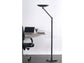Lampada a terra a led UNILUX Varialux articolata nero 400090469