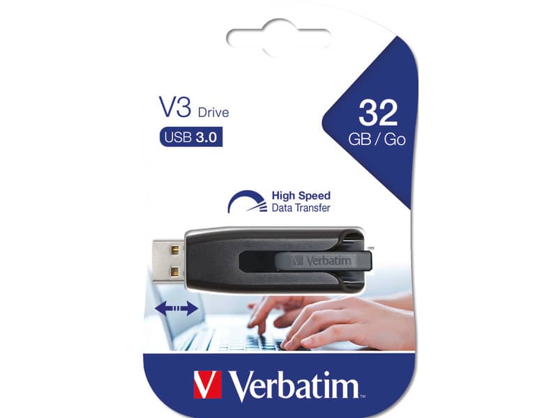 Chiavetta USB 3.0 V3 Verbatim 32 GB  49173