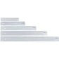 Righello Q-Connect trasparente 20 cm  KF00586