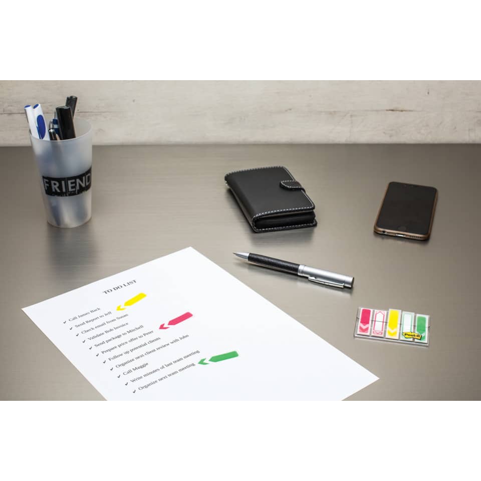Segnapagina removibili Post-it® Index Mini Freccia assortiti 5 blocchetti da 20 - 684-ARR-RYG-EU