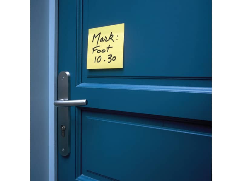 Foglietti riposizionabili Post-it® Cubo Super Sticky Notes 76x76 mm 270 ff Giallo Canary™  2028-SSCY-EU