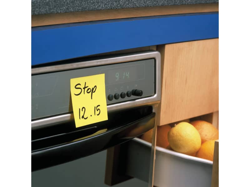 Foglietti riposizionabili Post-it® Cubo Super Sticky Notes 76x76 mm 270 ff Giallo Canary™  2028-SSCY-EU