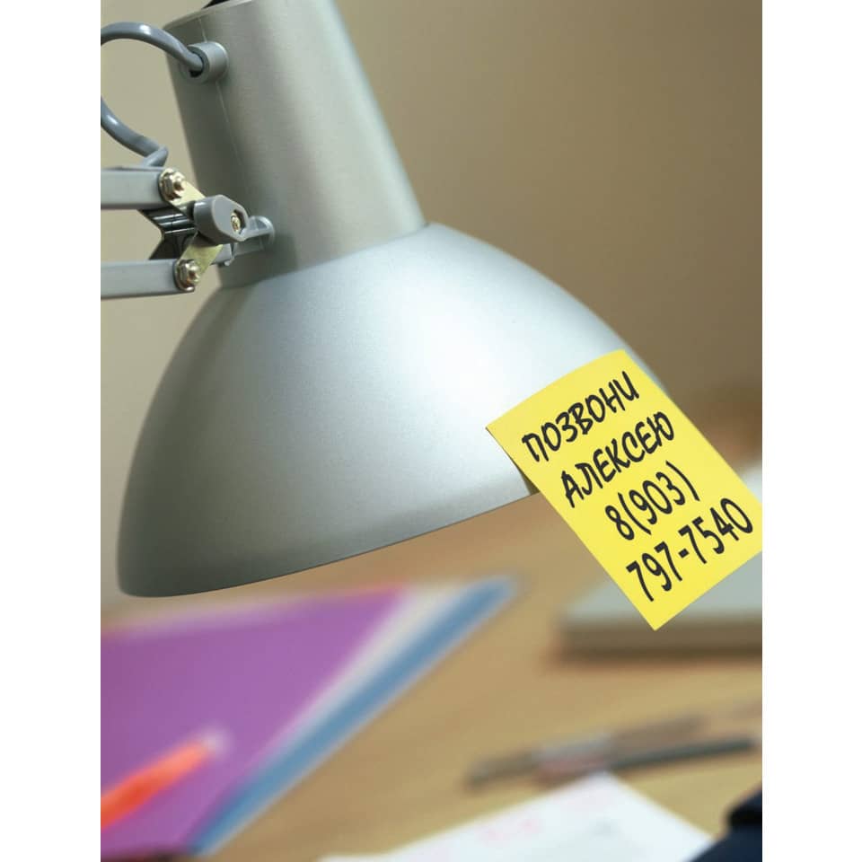 Foglietti riposizionabili Post-it® Cubo Super Sticky Notes 76x76 mm 270 ff Giallo Canary™  2028-SSCY-EU