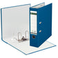 Registratore senza custodia Leitz 180° commerciale dorso 8 cm cartone rivestito in polipropilene blu - 10105035