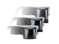Supporto FELLOWES Smart Suites per monitor plus ABS grigio/nero 47,8x32,8cm con vaschetta portaoggetti - 8020801