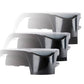 Supporto FELLOWES Smart Suites per monitor plus ABS grigio/nero 47,8x32,8cm con vaschetta portaoggetti - 8020801