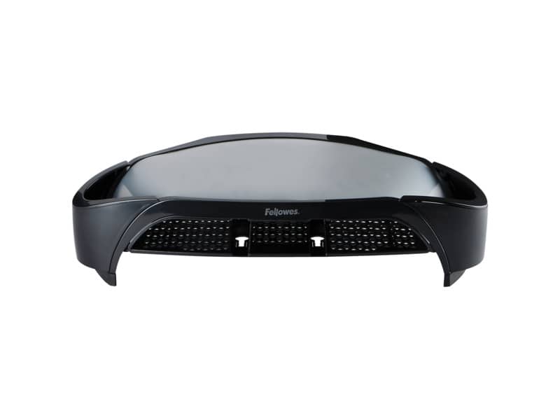 Supporto FELLOWES Smart Suites per monitor plus ABS grigio/nero 47,8x32,8cm con vaschetta portaoggetti - 8020801
