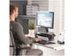 Supporto FELLOWES Smart Suites per monitor plus ABS grigio/nero 47,8x32,8cm con vaschetta portaoggetti - 8020801