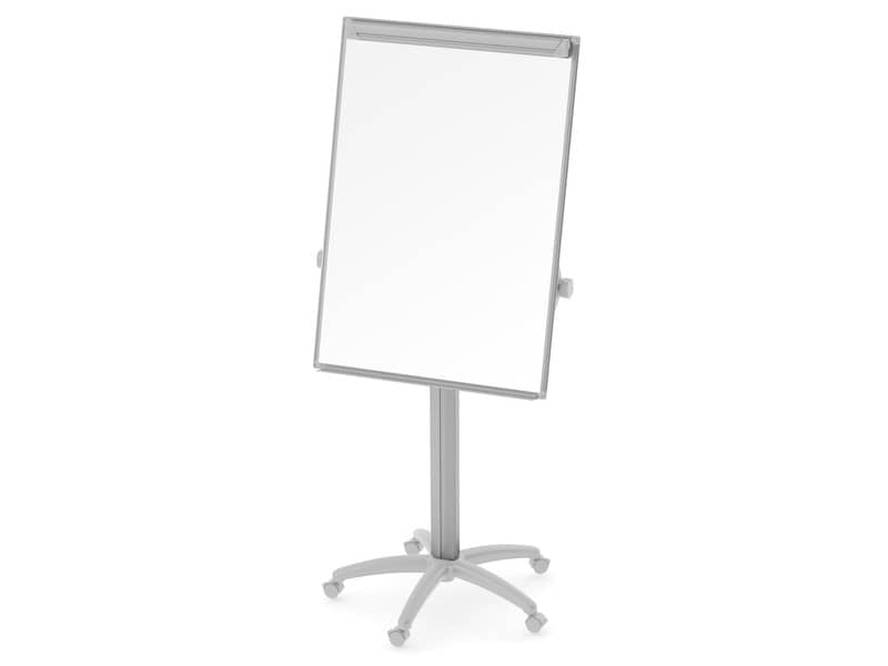 Lavagne portablocco Bi-office Earth treppiedi mobile magnetica 70x100 cm. bianco - EA4806995GR