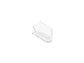 Portabiglietti da visita da tavolo deflecto® in polistirene 1 scomparto trasparente 9,6x5,5x5 cm - 70101