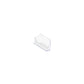 Portabiglietti da visita da tavolo deflecto® in polistirene 1 scomparto trasparente 9,6x5,5x5 cm - 70101