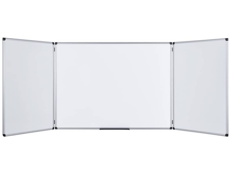 Lavagne cancellabili Bi-office Maya Trio pieghevole magnetica bianca laccata 90x60 cm. bianco - TR01020509170