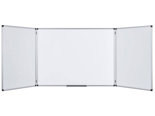 Lavagne cancellabili Bi-office Maya Trio pieghevole magnetica bianca laccata 90x60 cm. bianco - TR01020509170