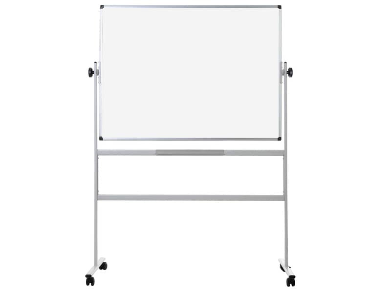 Lavagne cancellabili Bi-office Revolver - magnetica doppia girevole bianca - 120x90 cm bianco - QR0203