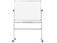 Lavagne cancellabili Bi-office Revolver - magnetica doppia girevole bianca - 120x90 cm bianco - QR0203