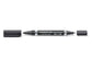 Marcatore doppia punta Staedtler Lumocolor permanent duo 348 0,6-1,5 mm nero - 348-9
