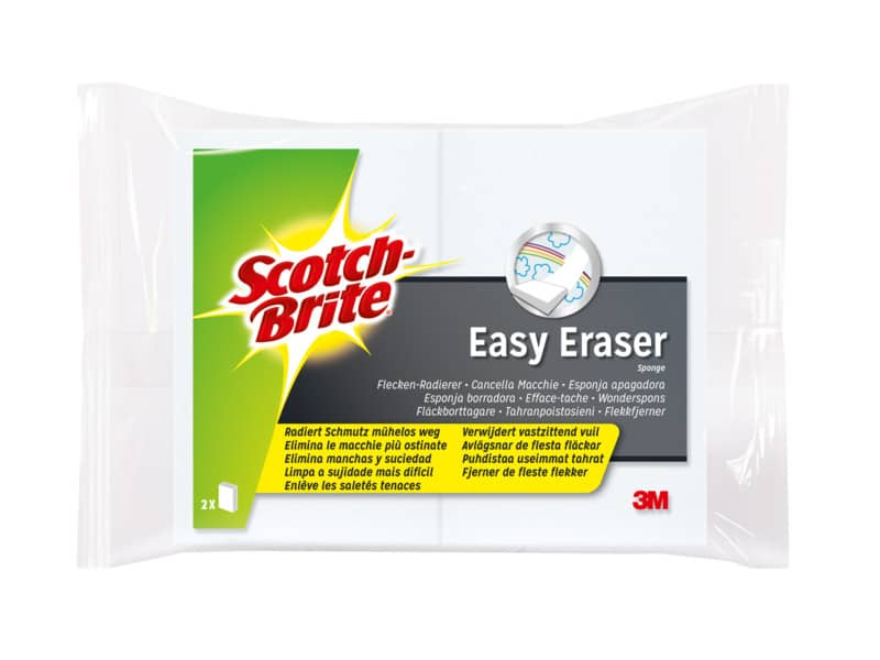 Gomma cancella macchie Scotch-Brite® multi superficie bianca conf. 2 pz. - EE2