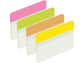 Segnapagina removibili Post-it® Index Strong bordi assortiti per archivio 4 blocchetti da 6 - 686-PLOY-EU