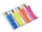 Segnapagina removibili Post-it® Index Mini con dispenser fluo assortiti 4 confezioni da 35 - 683-HF4EU