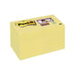 Foglietti riposizionabili Post-it® Super Sticky Notes 47.6x47.6 mm Giallo Canary™ blocchetto 90 ff - 622-12SSCY-EU
