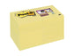 Foglietti riposizionabili Post-it® Super Sticky Notes 47.6x47.6 mm Giallo Canary™ blocchetto 90 ff - 622-12SSCY-EU