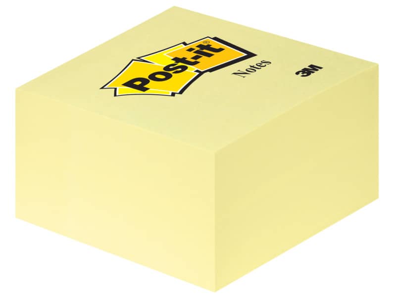 Foglietti riposizionabili Post-it® Notes Cubo 76x76 mm 450 ff Giallo Canary™ 636-B