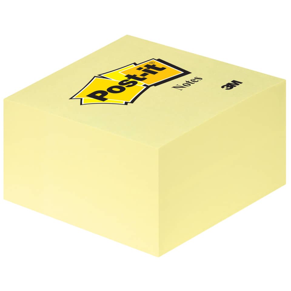 Foglietti riposizionabili Post-it® Notes Cubo 76x76 mm 450 ff Giallo Canary™ 636-B