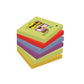 Foglietti riposizionabili Post-it® Super Sticky Marrakesh 76x76 mm assortiti conf. 6 blocc. da 90 ff - 654-6SS-MAR