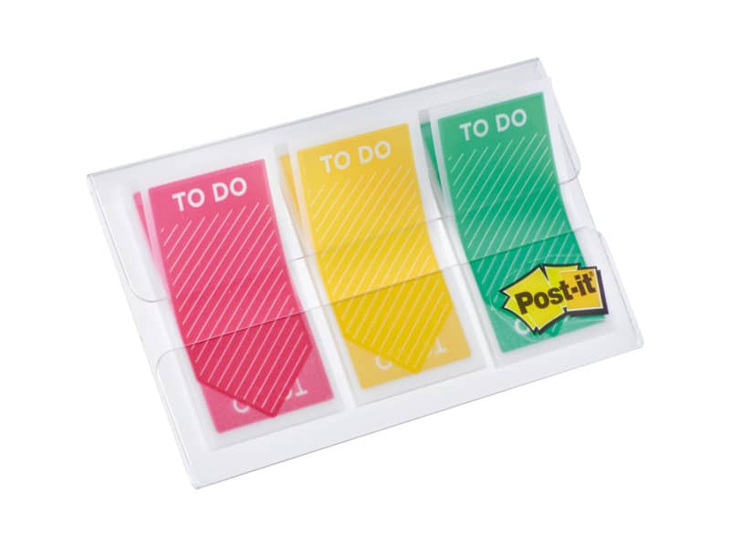 Segnapagina removibili Post-it® Index Medium "To Do" assortiti 3 blocchetti da 20 - 682-TODO-EU