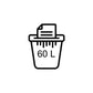 Distruggidocumenti uso frequente FELLOWES Powershred 225Ci P-4 60 L taglio a frammento 4x38 mm - 4622003