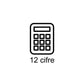 Calcolatrice finanziaria HP 12C Platinum con display LCD da 12 caratteri regolabile nero/argento HP-12C PLAT/UUZ