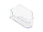 Portabiglietti da visita Q-Connect in polistirene 110x70x31 mm max 60 biglietti trasparente - KF04182