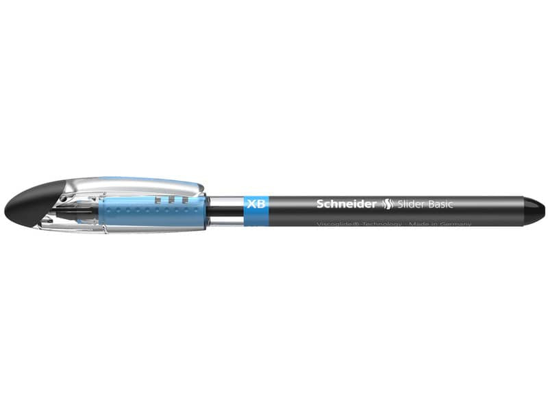 Penna a sfera Schneider Slider Basic tratto XB nero 151201