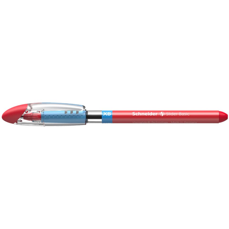 Penna a sfera Schneider Slider Basic tratto XB rosso 151202