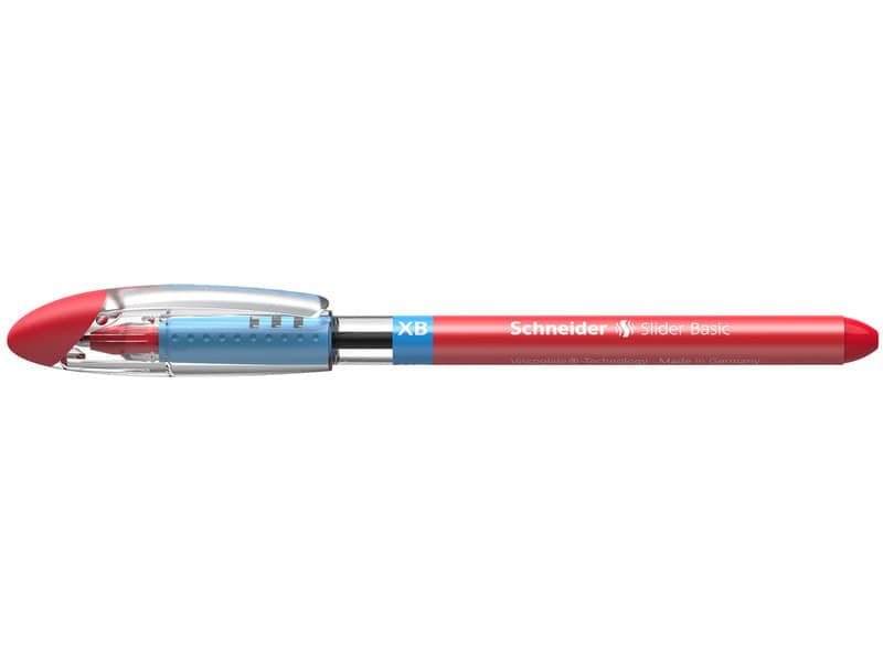 Penna a sfera Schneider Slider Basic tratto XB rosso 151202