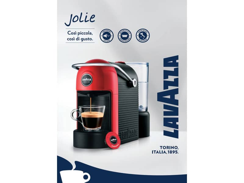 Macchina caffè espresso A Modo Mio Jolie bianco 18000005