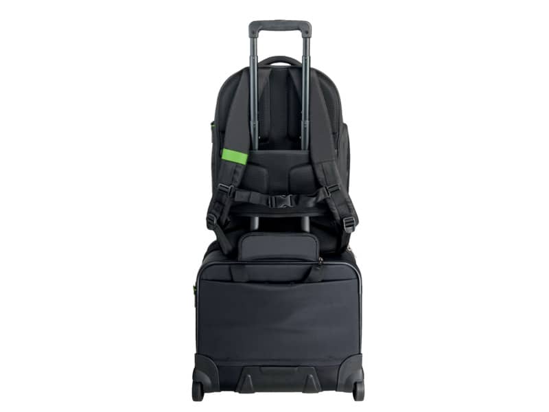Zaino portacomputer Overnight 17" Leitz Smart Traveller in poliestere nero 60880095
