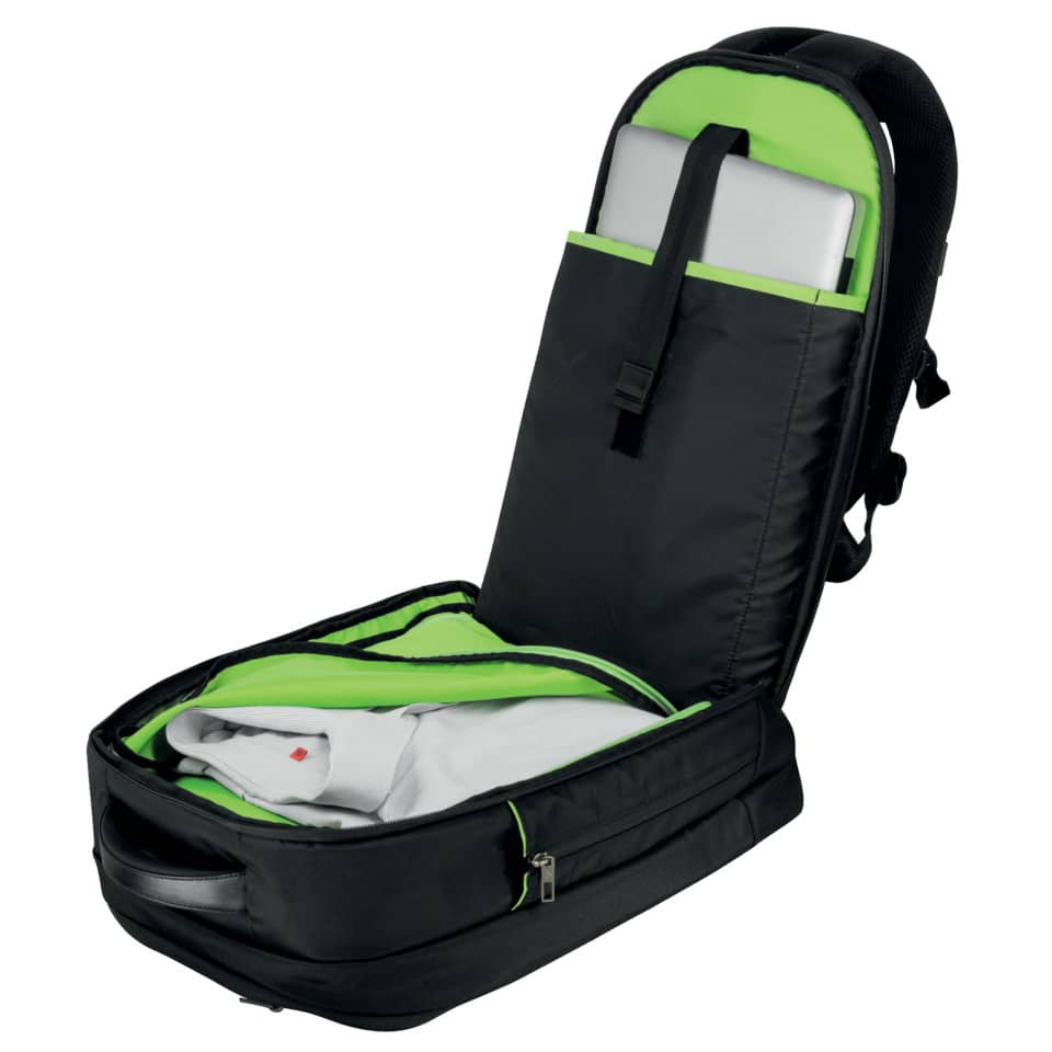 Zaino portacomputer Overnight 17" Leitz Smart Traveller in poliestere nero 60880095