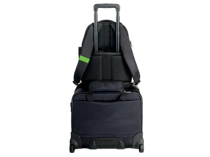 Zaino portacomputer Leitz Smart Traveller 13,3" poliestere 2 scomparti nero - 60870095