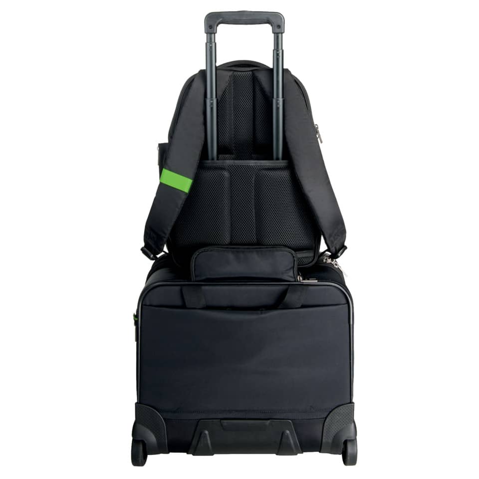 Zaino portacomputer Leitz Smart Traveller 13,3" poliestere 2 scomparti nero - 60870095
