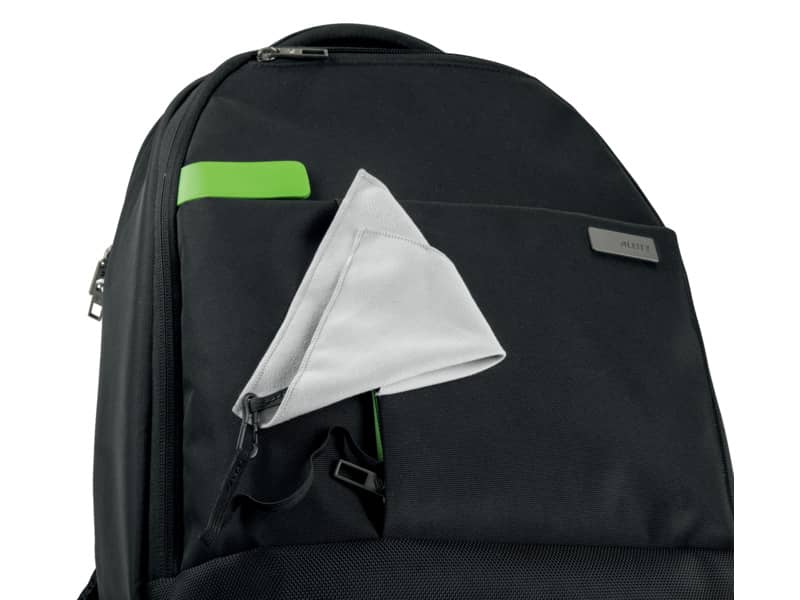 Zaino portacomputer Leitz Smart Traveller 13,3" poliestere 2 scomparti nero - 60870095