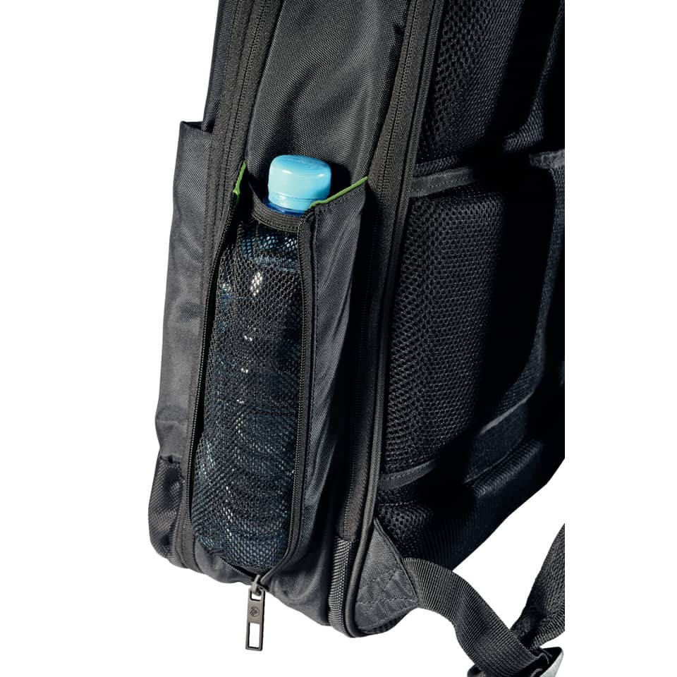 Zaino portacomputer Leitz Smart Traveller 15,6" poliestere 2 scomparti nero - 60170095