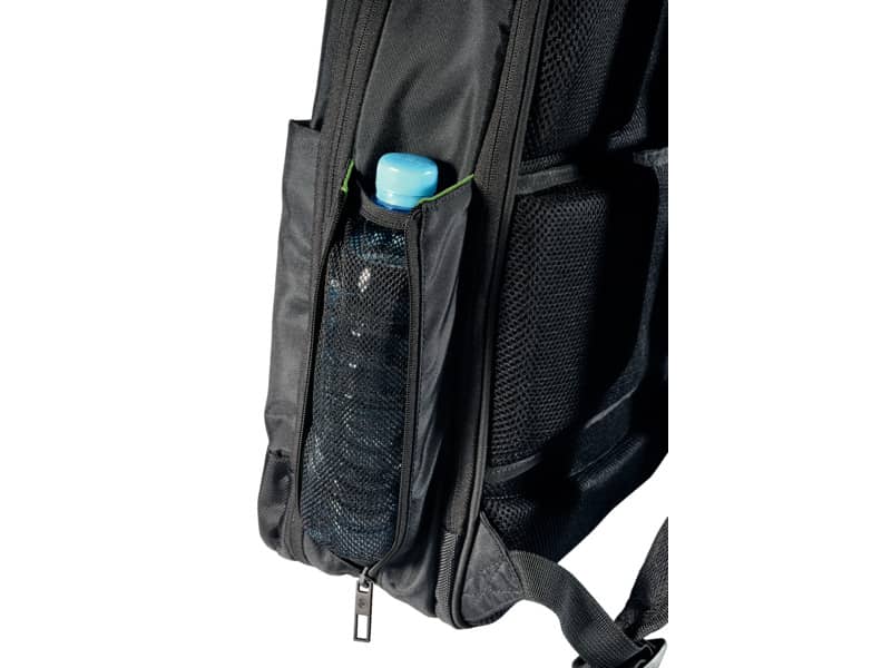 Zaino portacomputer Leitz Smart Traveller 15,6" poliestere 2 scomparti nero - 60170095