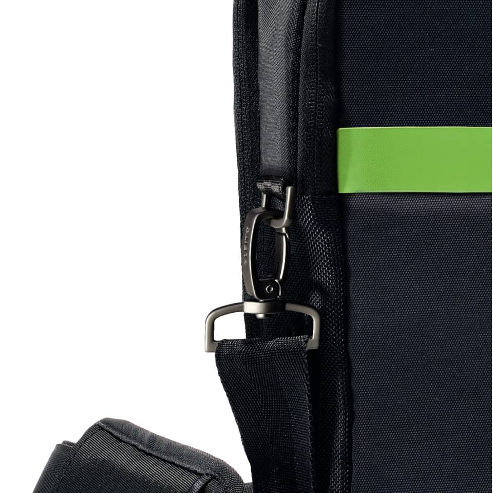 Zaino portacomputer Leitz Smart Traveller 15,6" poliestere 2 scomparti nero - 60170095